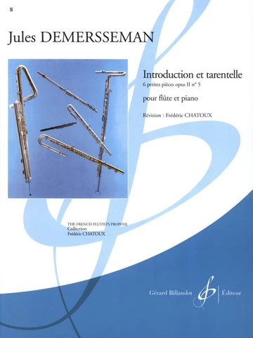 Introduction et tarentelle opus 2 n° 5 Visuel